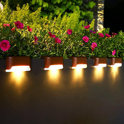 LED Solar Waterproof Lights for Outdoor Use (Multicolor)